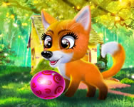Happy fox fodrszos mobil