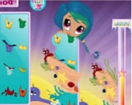 Mermaid hairstyles online fodrászos játék